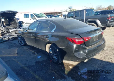 2018 Infiniti Q50 3.0T Luxe from USA, damaged, VIN JN1EV7AP9JM591342